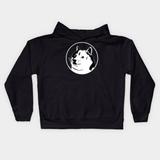 dogecoin Shiba Inu dog Kids Hoodie